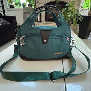 Emerald Green Crossbody Bag